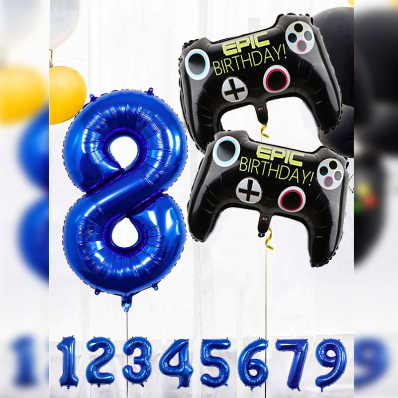 Gaming Accessories Boys - 3 шт., набор принадлежностей для вечеринок