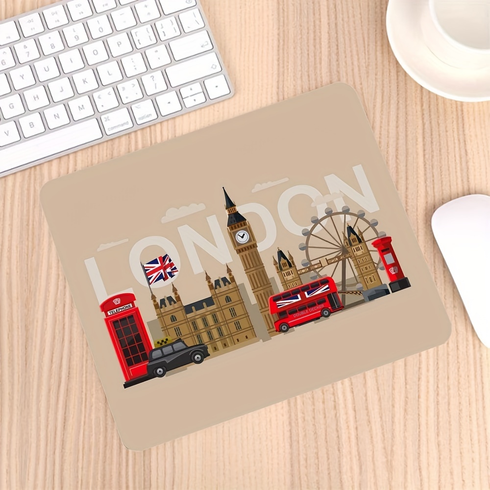 Gaming Accessories London - Резиновый коврик для мыши London Landmarks,