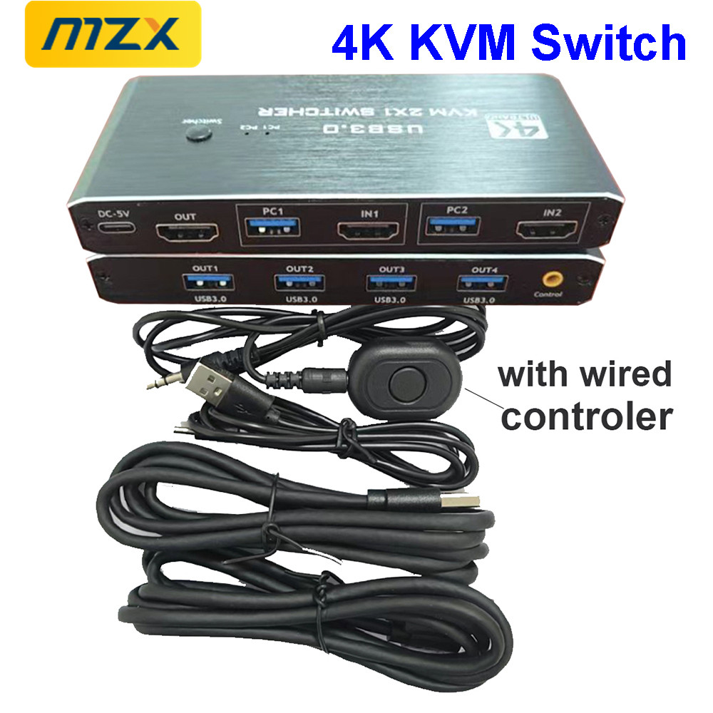 Gaming Accessories Storage - KVM-переключатель 4K 60 Гц, USB 3.0
