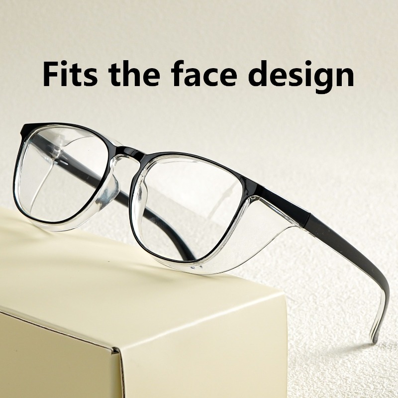 Gaming Glasses Tinted - Защитные очки от пыльцы, квадратные противотуманные