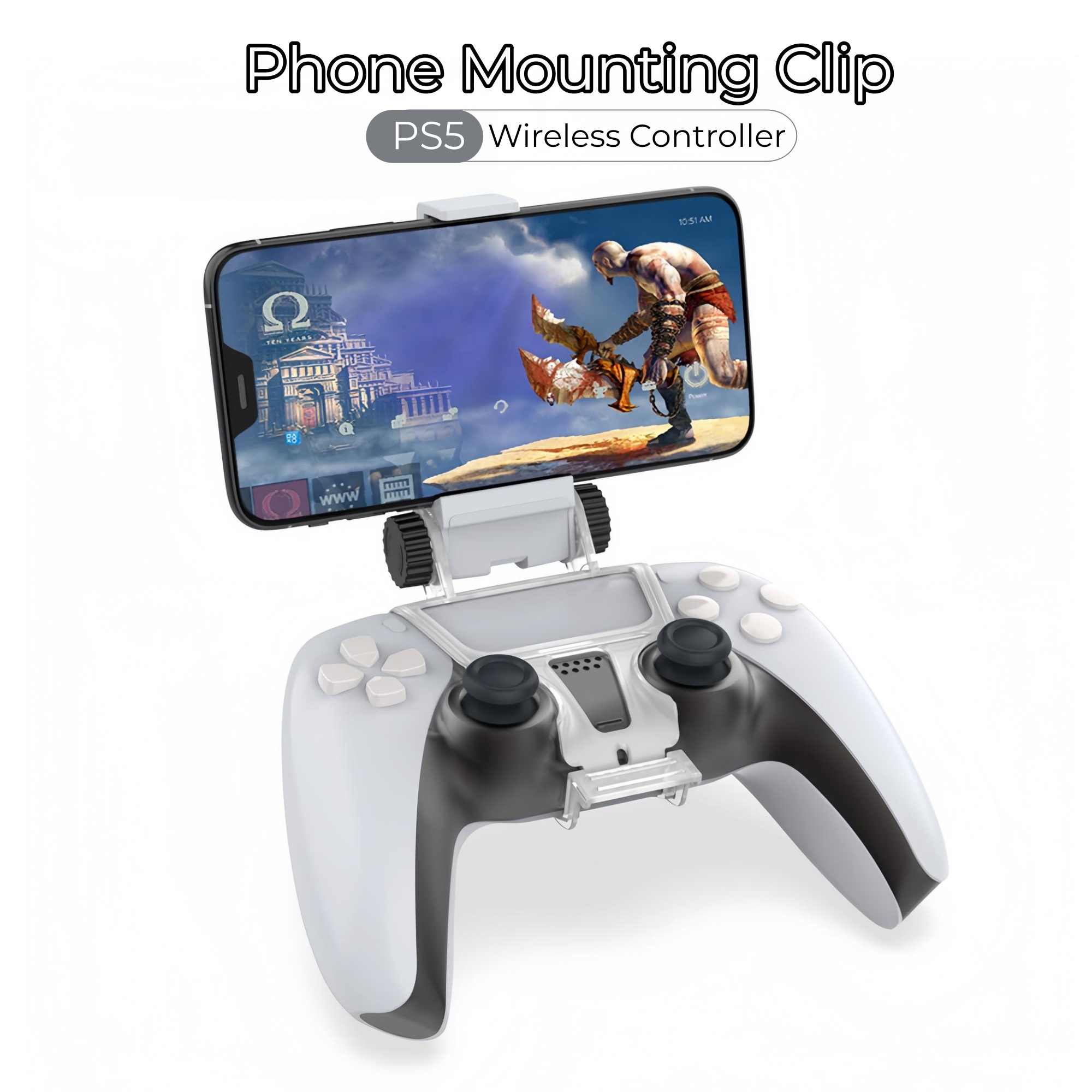 Gaming Accessories For Phone - Регулируемое крепление для телефона с изменяемым