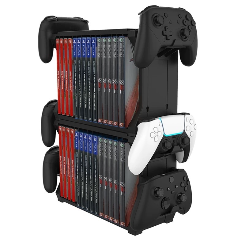 Gaming Accessories Holder - Стойка для хранения игр с держателем