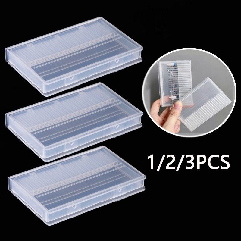 Gaming Accessories Storage - 1/2/3 шт. Прозрачный пластиковый контейнер-органайзер на