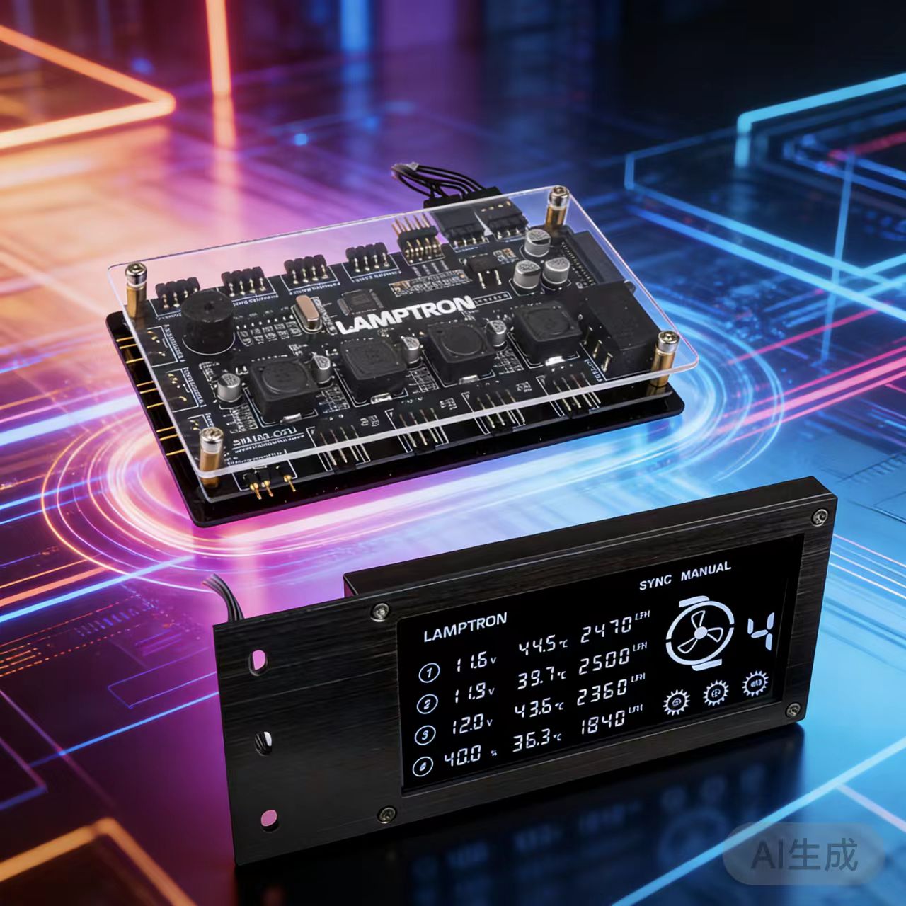 LAMPTRON RW460 Устройство упра – обзор и цена Gaming Hardware And Accessories