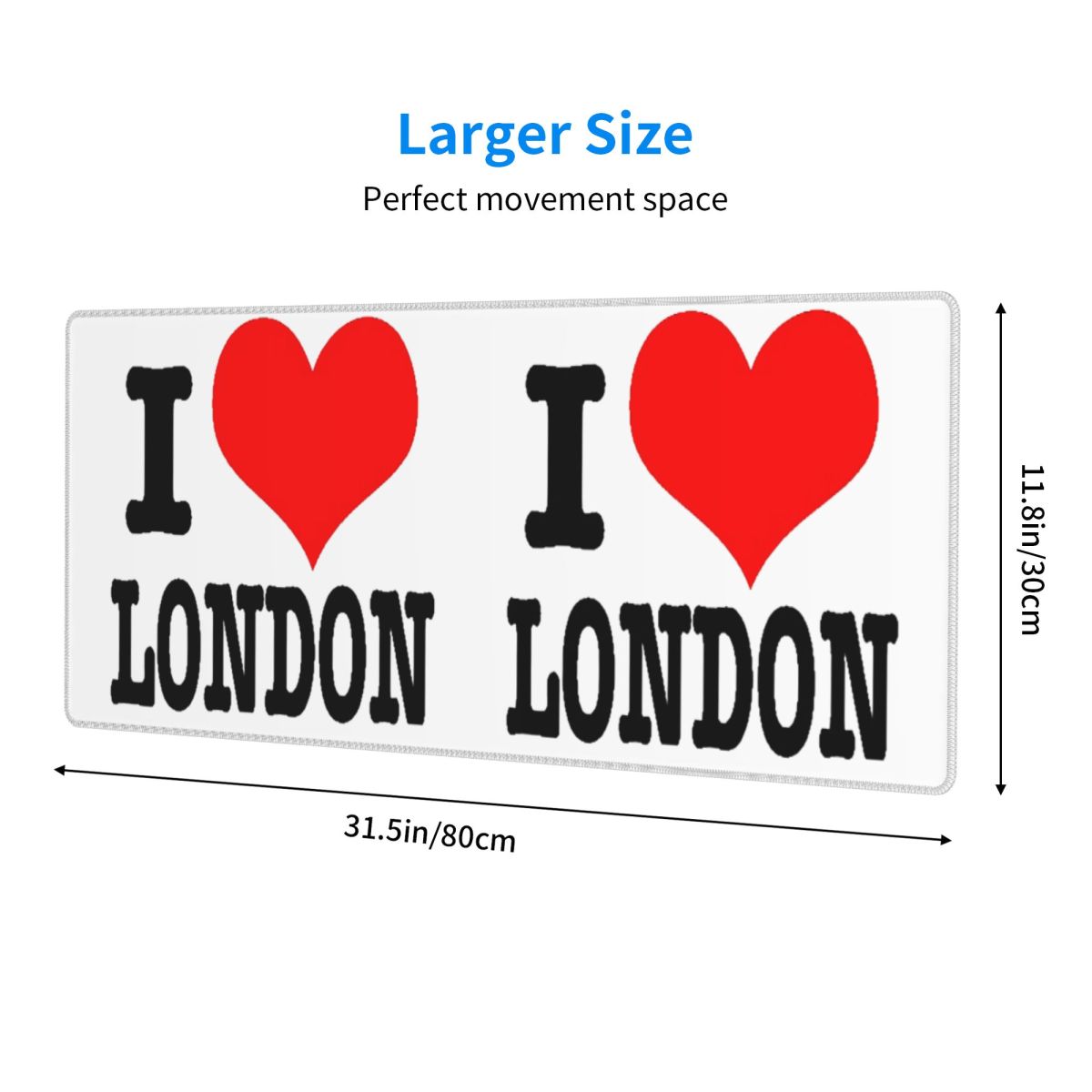 Большой коврик для мыши Лондон – обзор и цена Gaming Accessories London